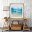 «Sea Glass Summer I», reproduction encadrée-32510328-40503332