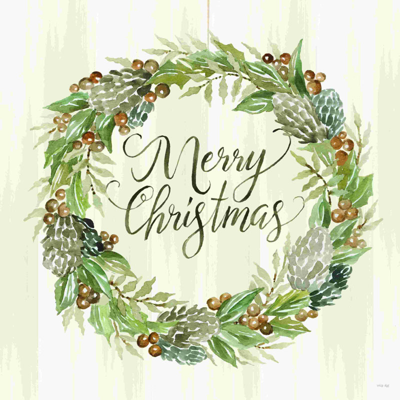 2885990_Girl couronne de joyeux Noël, H 12 po x l 12 po