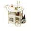 Solid Wood Bar Cart