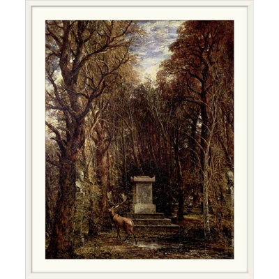 « the cenotaph to reynold memory, coleorton, c. 1833 » par l’impression de peintures John Constable