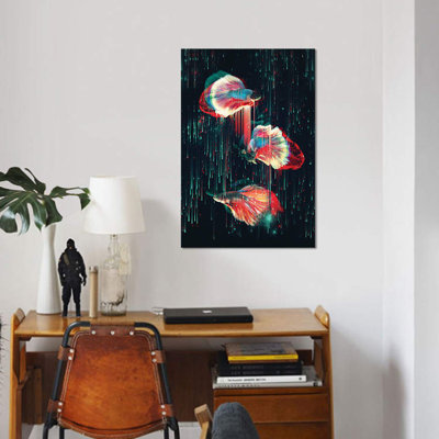 «De Profond» par Emanuela Carratoni, impression sur toile tendue
