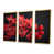 Toile avec cadre flottant or