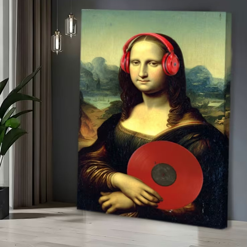 Wrapped Canvas Print, 40 cm H x 30 cm W