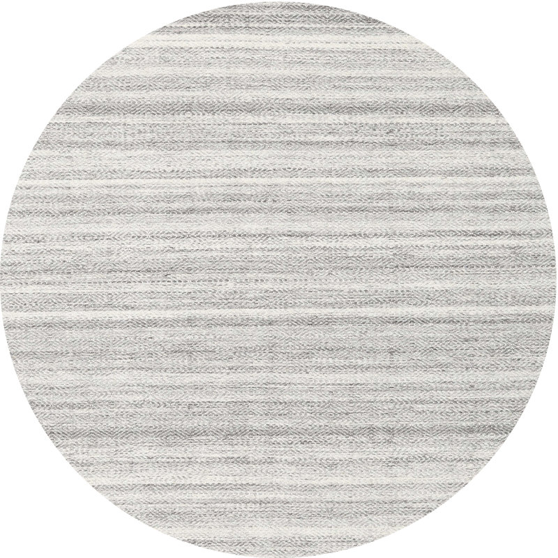 Abstract Indoor Rug, Round 6'