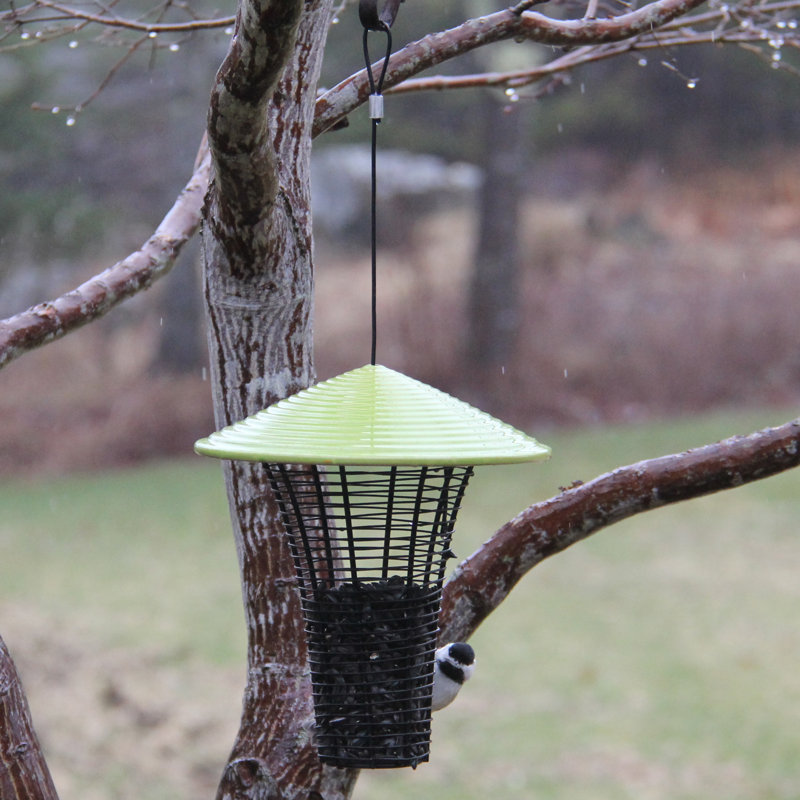 Mangeoire tubulaire pour oiseaux, Vert gazon