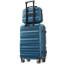 6-Piece ABS Hardshell Luggage Set - Lightweight & Durable Suitcases With Dual Spinner Wheels