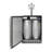 Kegco 24" Wide Triple Tap Stainless Steel Built-In Left Hinge Digital Kegerator with Kit-32316763