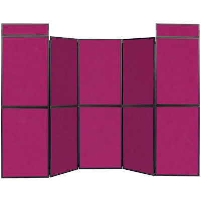  Light Free-Standing Bulletin Board 200cm H x 200cm W