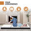 Matelas pliable, matelas pliable en mousse à mémoire de forme avec housse pour invité / caravane / camping-6804336-6804348