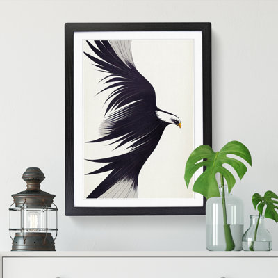 Kiruna Eagle Avant Garde 1 Piece Wall Art
