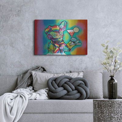 «Rad Pupperooni» par Dean Russo, art mural en métal