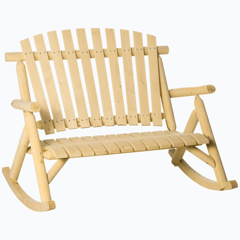 Chaise longue d'extérieur en bois Nogue