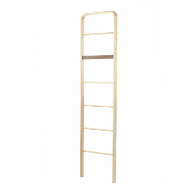 Élégant porte-serviettes échelle en bois