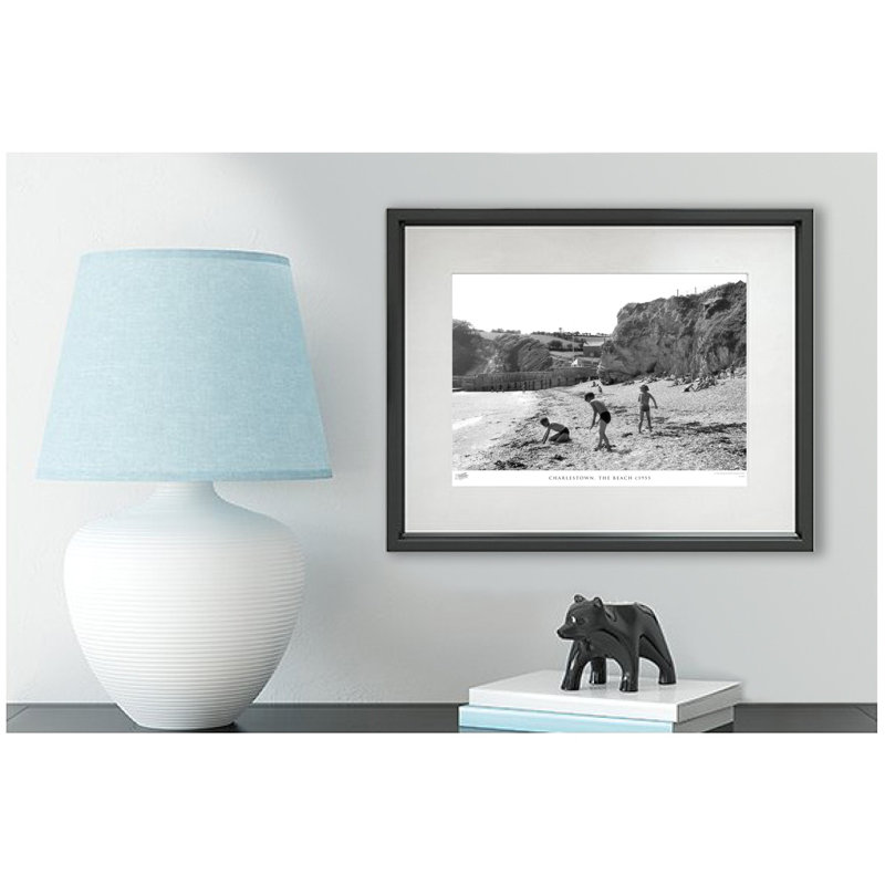 Charlestown, The Beach C1955 - Single Picture Frame Print, 28cm H x 36cm W x 2.3cm D