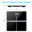 Blue Elephant Digital Glass Bathroom Scale