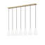 Lustre linéaire à 5 lumières Ceinture-100157028-100157026