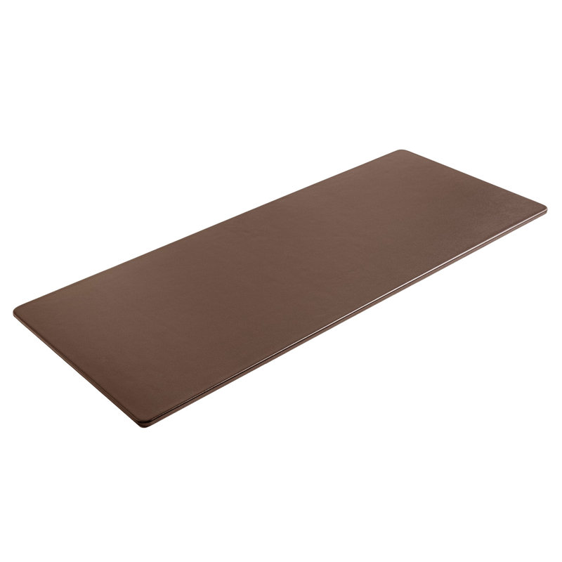 Tapis de bureau sans rail Bramfield, Brun chocolat, H 34 po x l 20 po