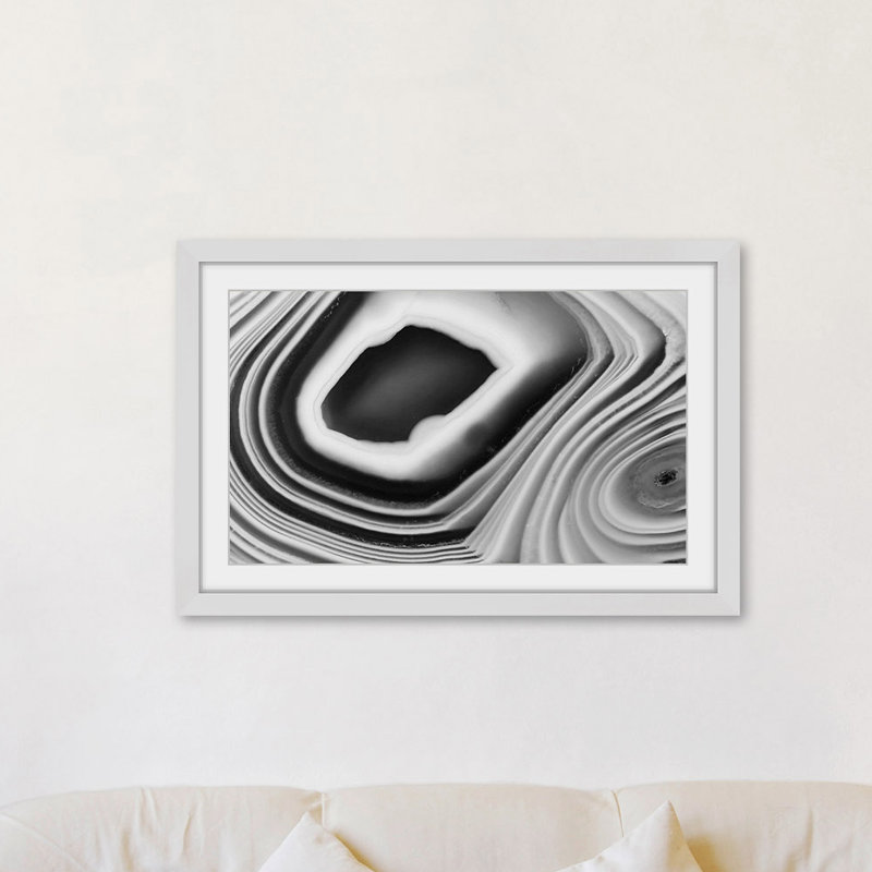 « khaboba », reproduction d’art encadrée, H 20 po x l 30 po x P 1,5 po, Cadre blanc