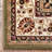 Denzel  Medallion Kashan Green Traditional Rug-1472761971