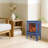 17" Freestanding Electric Fireplace-1067645536