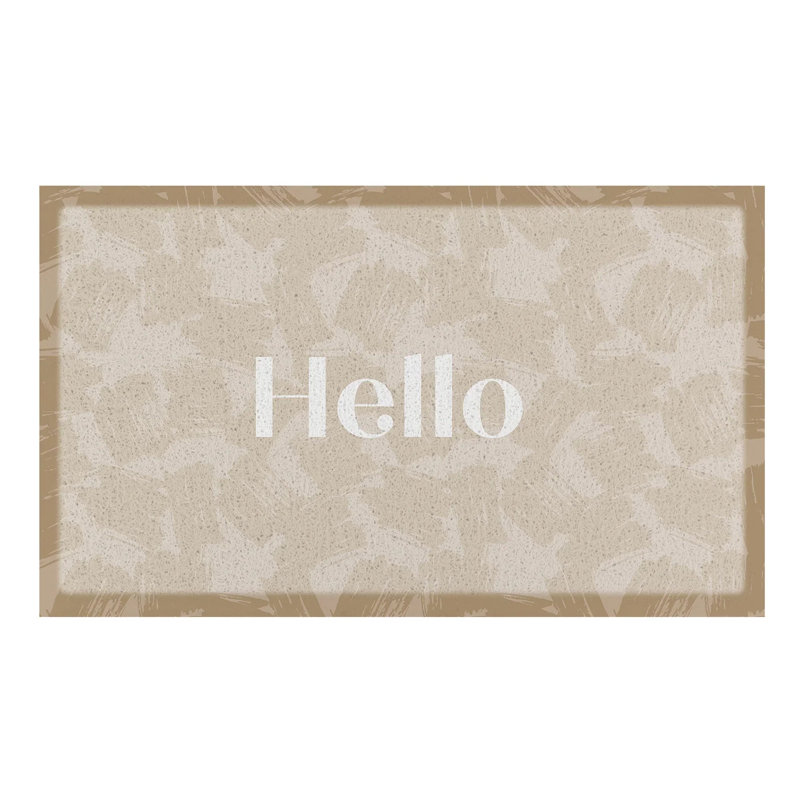 Paillasson Mocha Brush Hello - toutes saisons