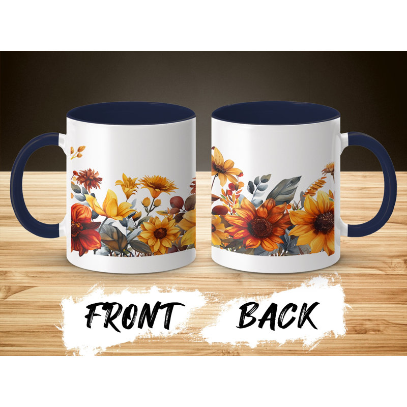Ceramic Coffee Mug, Navy