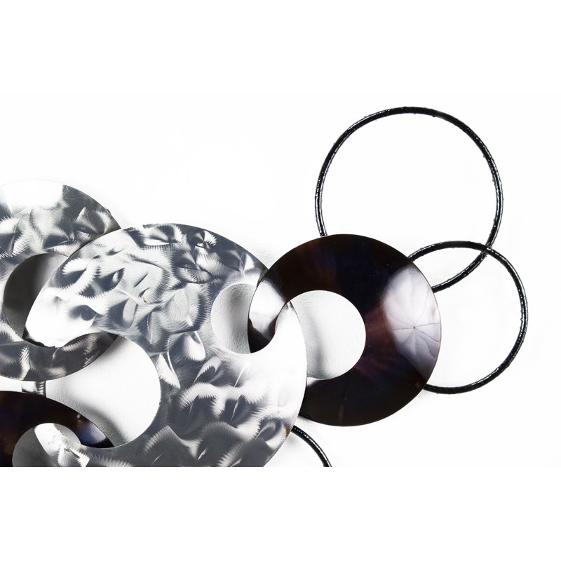 Handmade Modern Abstract Wall Decor on Metal