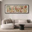 «Abstract Botanical Serene Meadow Abstract Pastel Floral», reproduction d'art sur toile-111376019-98042491