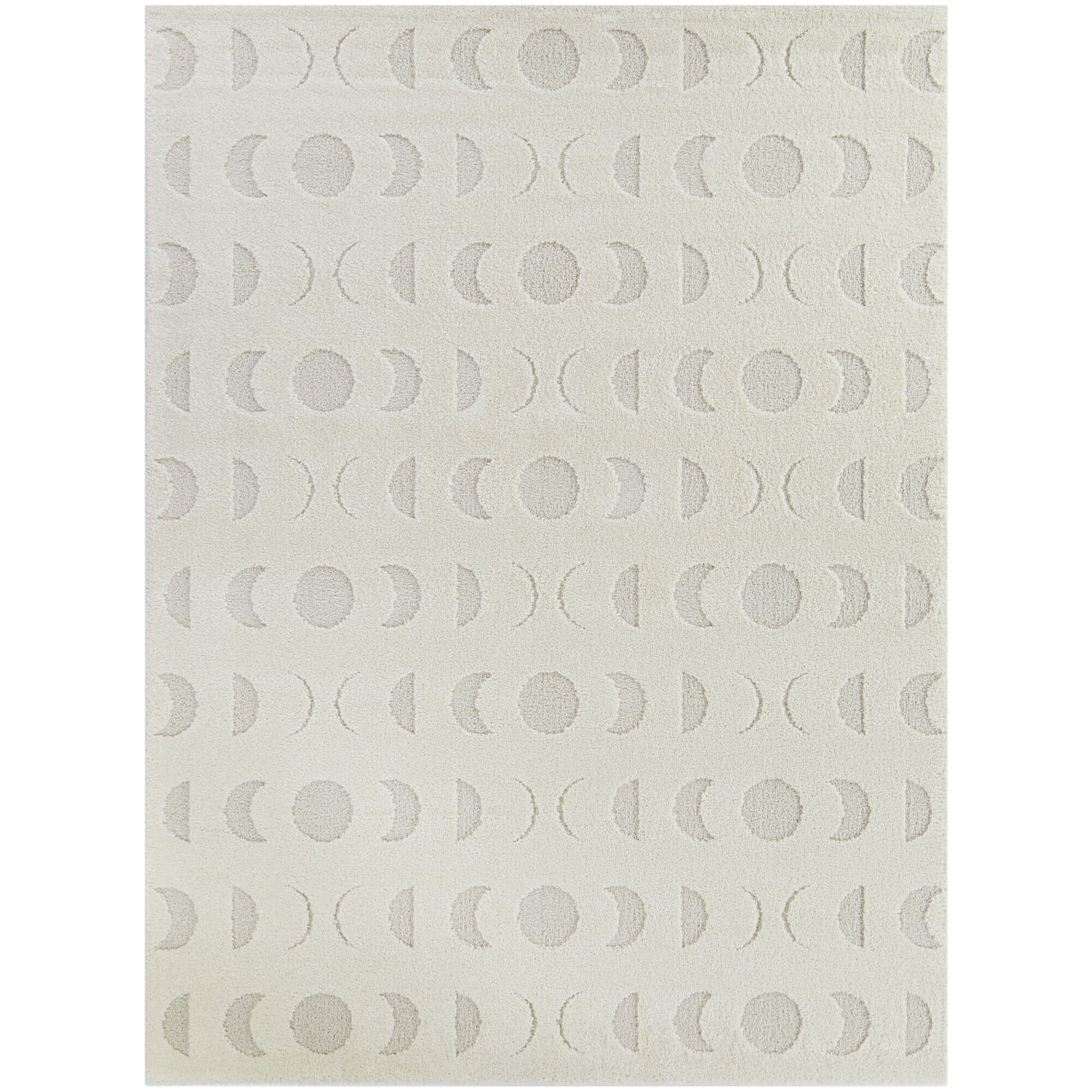 Paolucci Gray Rug, Rectangle 5'3" x 7'