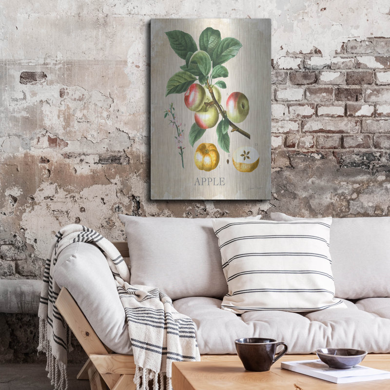 «Luscious Fruit Study D» par Jean Plout, art mural en métal, H 36 po x l 24 po