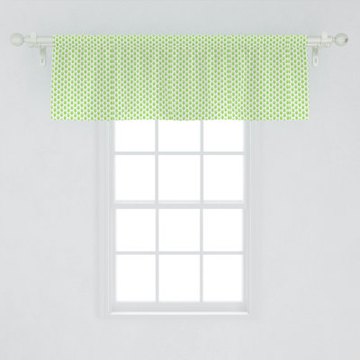Floral Tailored Window Valance