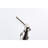 Brushed Nickel Bridge Kitchen Faucet With Pull-Down Spray, Dual Handle For Simple Water Control & Temperature Adjustment, 360 Rotating High Nozzle, Brass, Hardly Noticeable Splash- Aerator Tap Spray-67070420
