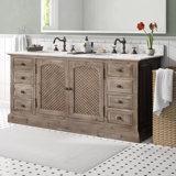 Ensemble de meuble-lavabo double 61 po Eveny