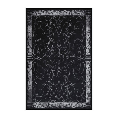 Velvet Raven Rug