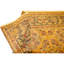 Hand Knotted Wool Oriental Area Rug in Gold And Black