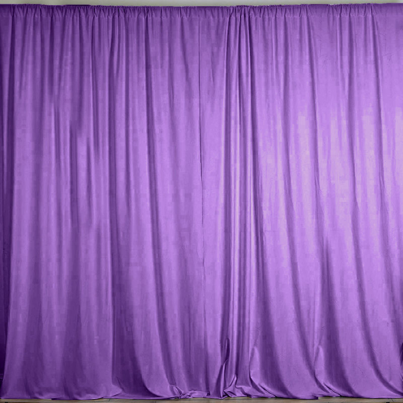 Panneau de rideau simple obscurcissant Antion, 56 po x 96 po, Lavande