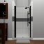 Porte de douche à charnière semi-sans cadre 32 "x 66" Swinging-42574442-42574441