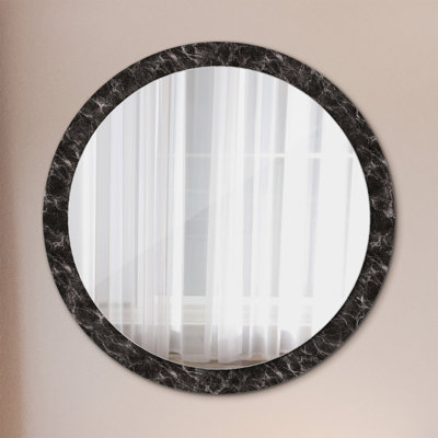 Huldar Glass Flat Wall Mirror