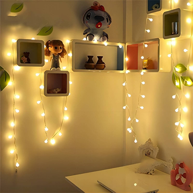 Briac 488cm LED Battery Powered 50 - Bulb Fairy String Light
