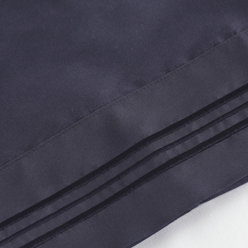 Navy Blue Queen Microfiber 4-Piece Bed Sheet Set