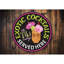 Plaque en aluminium exotique Cocktail Tiki-58622578