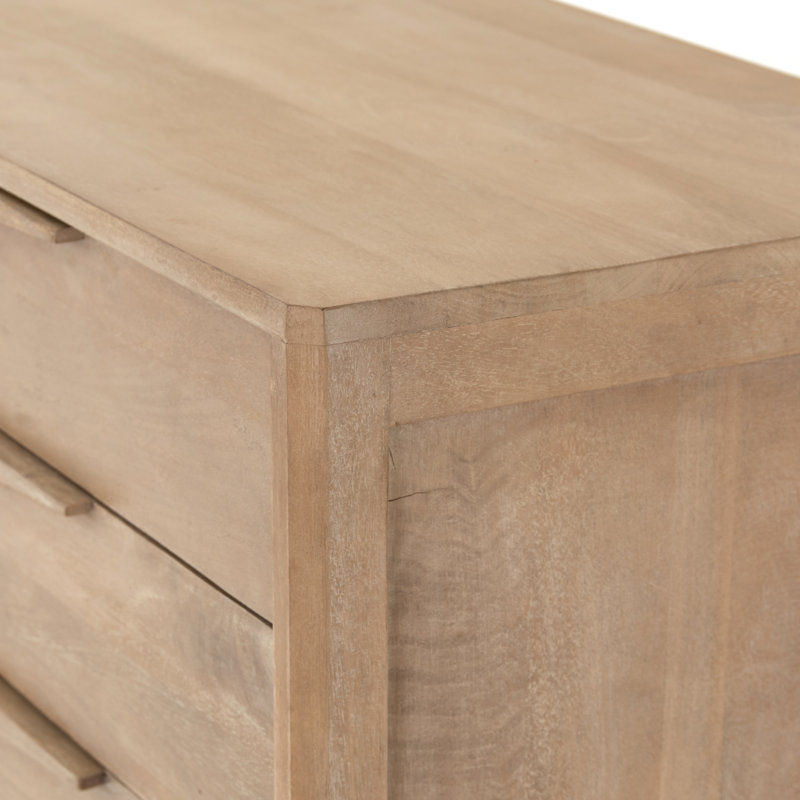 Sydney 3 - Drawer Dresser, Natural Mango