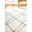 Tapis ivoire/gris Tryon-26607321