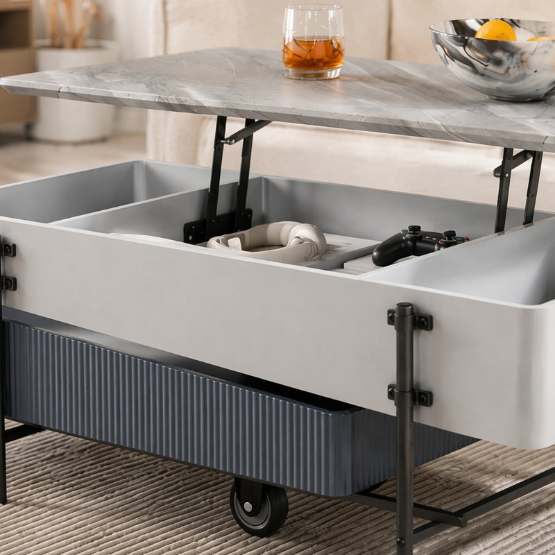 Table basse avec plateau relevable Wilkins