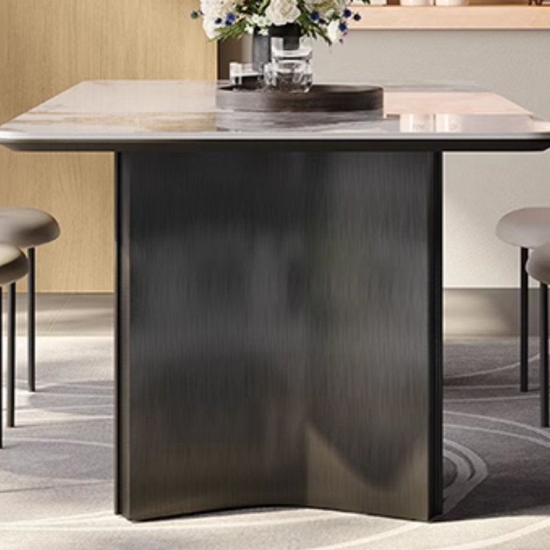 Ensemble de table et chaises Wabi Sabi Fashion, H 29,5 po x L 78,7 po x l 35,4 po