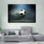 Fast Trail Soccer Ball On Canvas Print-1908997432