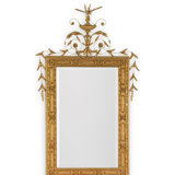 The Oglethorpe Flat Beveled Wall Mirror