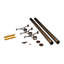 Ensemble complet de quincaillerie et de tubes sous le comptoir pour bar 6 pi-98800099