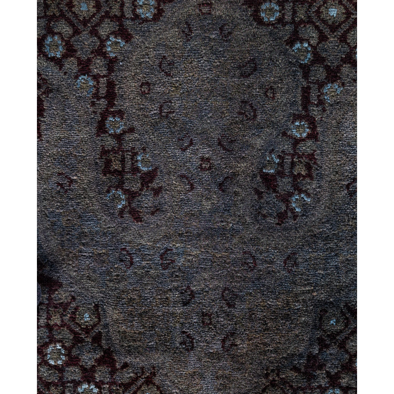 Overdyed One-of-a-Kind 10' 2" X 14' 6" Hand Knotted Area Rug