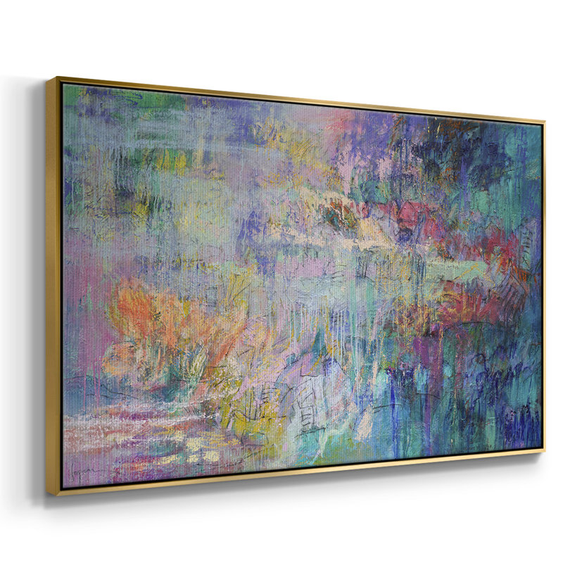 Vespers, reproduction d'art sur toile, H 27 po x l 41 po x P 2 po, Or